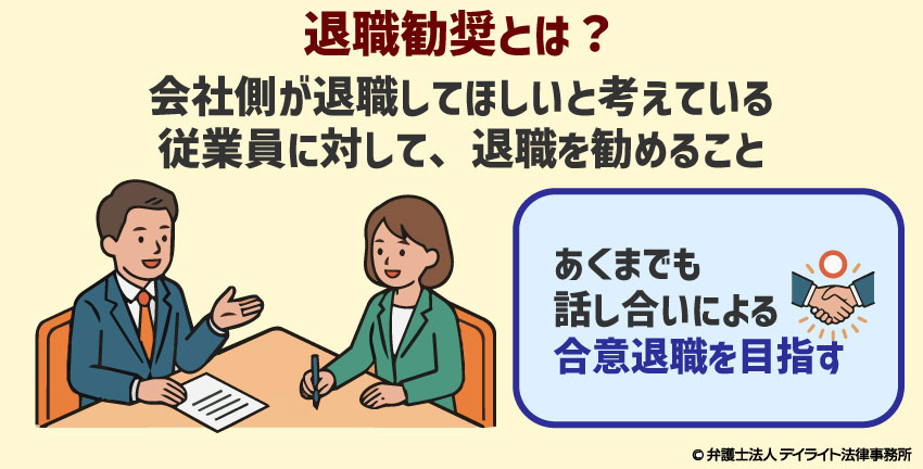 退職勧奨とは