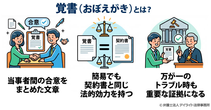 覚書とは？