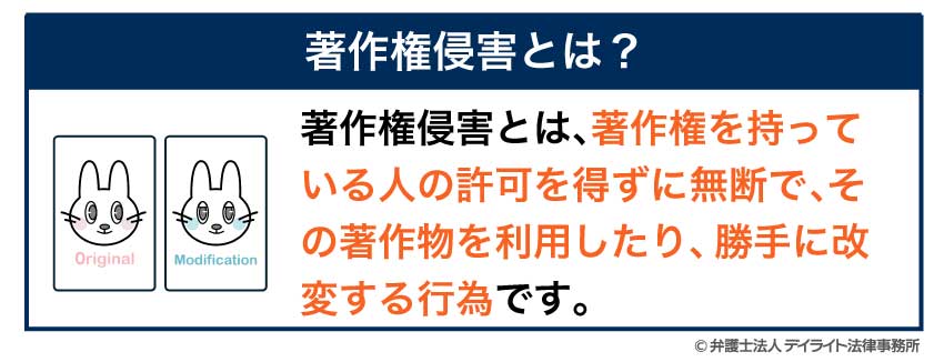 著作権侵害とは