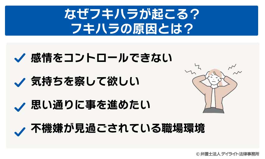 なぜフキハラが起こる？ フキハラの原因とは？