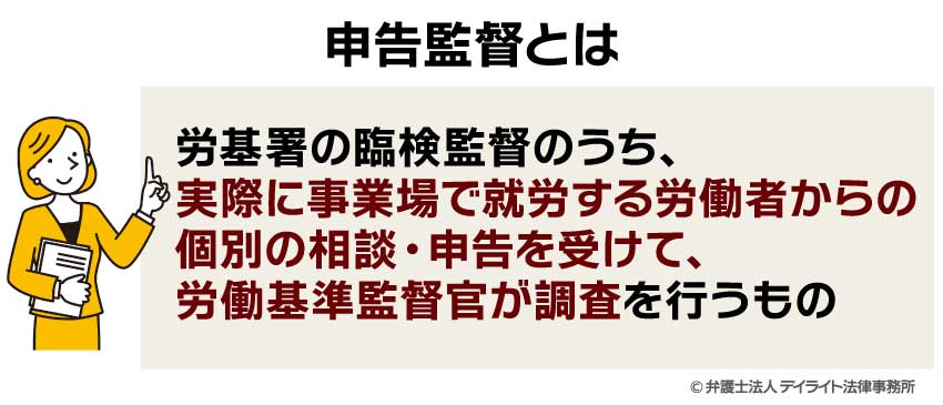 申告監督とは