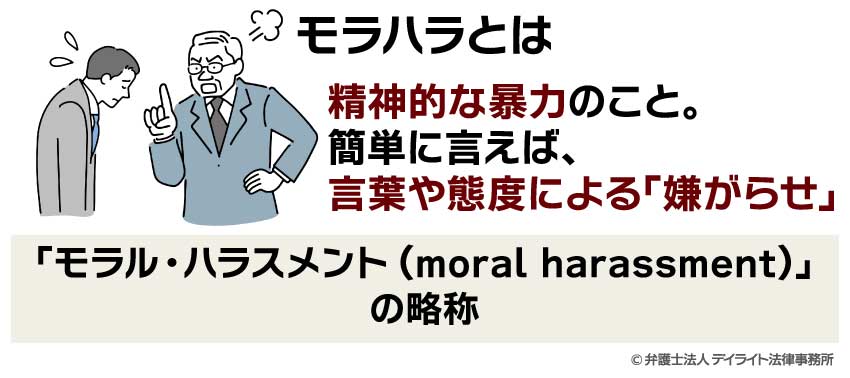 モラハラとは？
